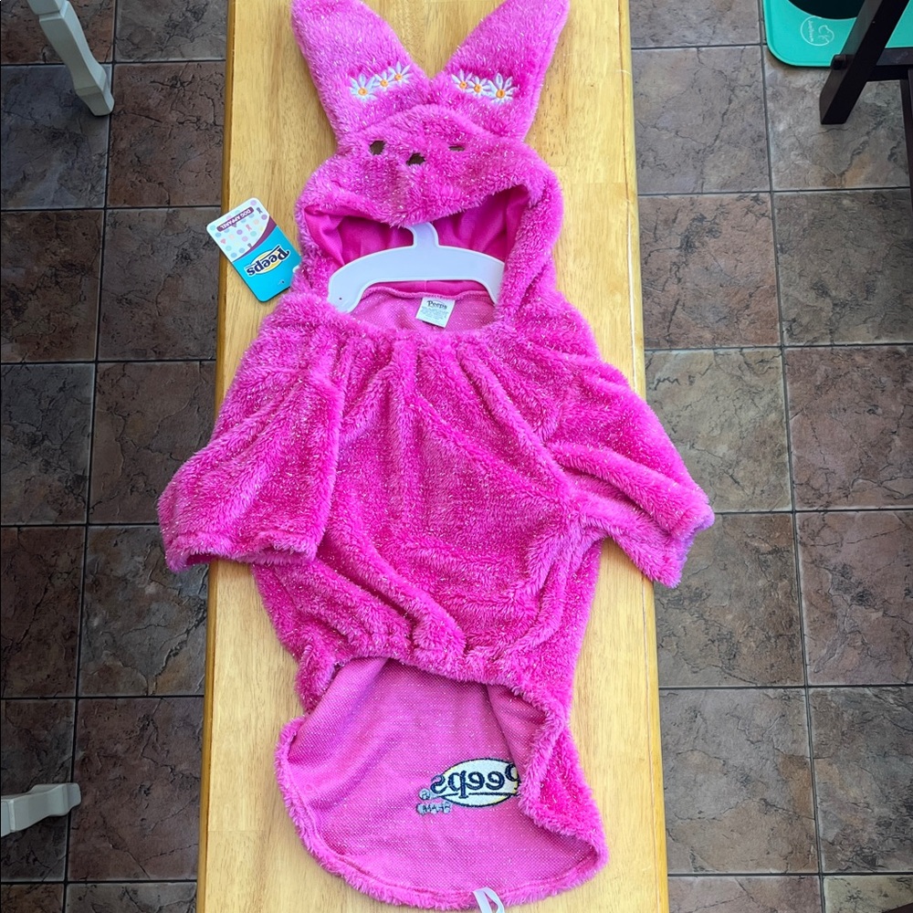 Dog Apparel | PEEPS Bunny Hooded Costume - Pink